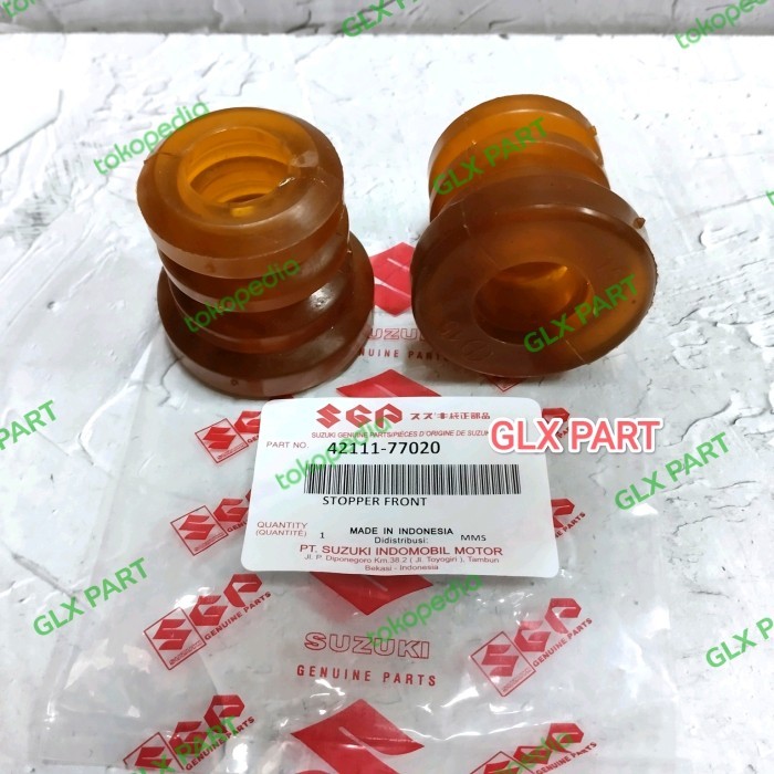 ด้านหน้ายาง STOPPER CARRY SILICON MATERIAL สีส้ม 42111-77020