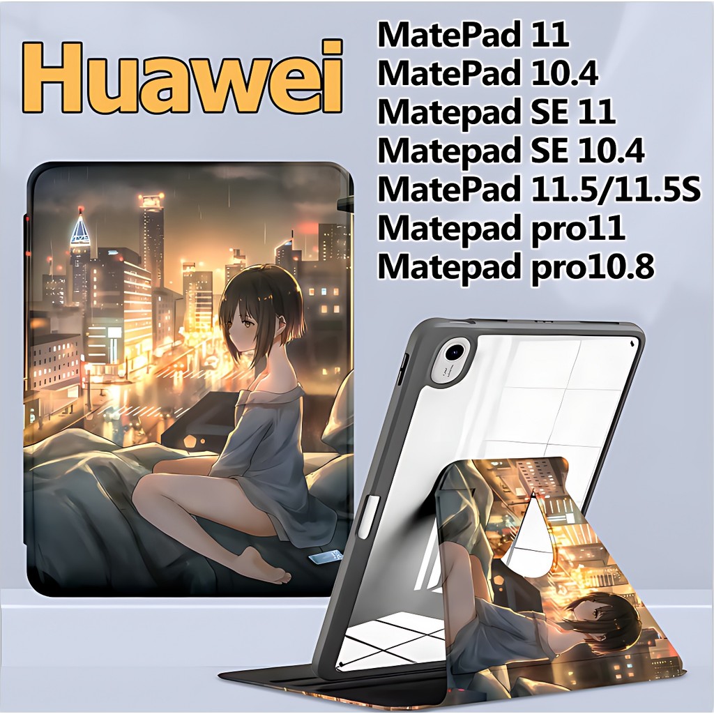 [พร้อมส่งจากไทย]360° rotation เคส Huawei MatePad 11 Pad10.4 เคส หัวเว่ย Matepad SE11/SE 10.4 หัวเว่ย