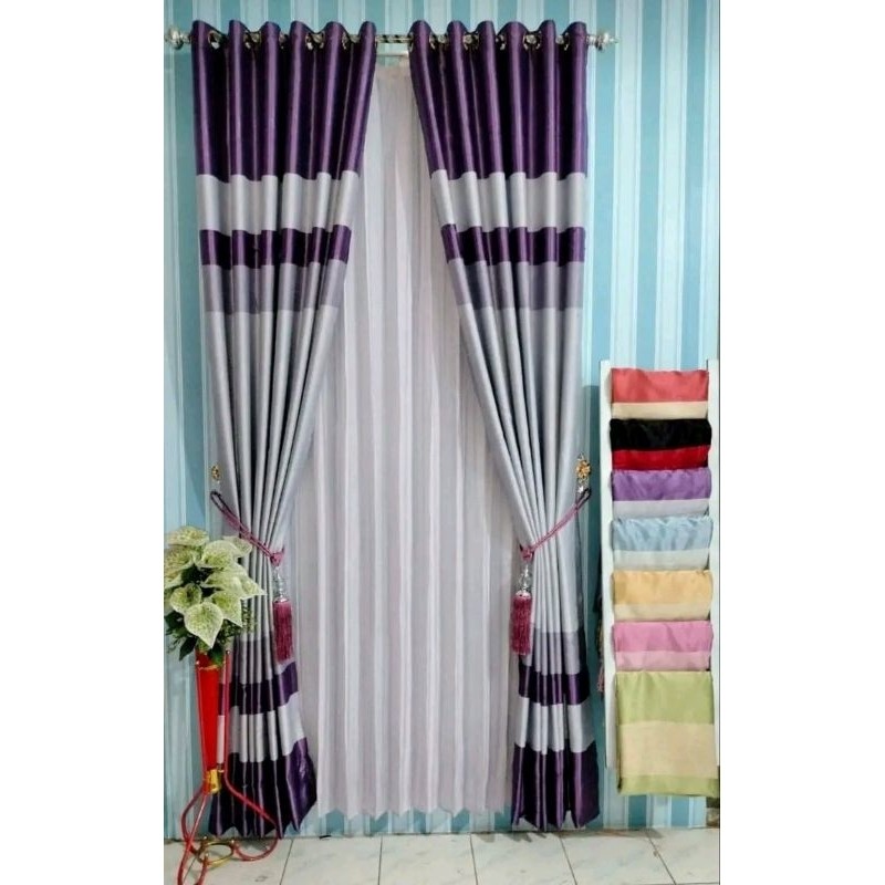 ￼THICK VELVET BLACKOUT CURTAINS WINDOW CURTAINS ประตู CURTAINS