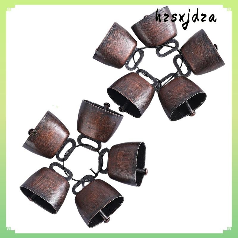 10pcs วัวม้าแกะ Grazing ทองแดง Bells, ฟาร์มวัวสัตว์ทองแดง Loud Bronze Bell กระดิ่งทองเหลืองขนาดเล็ก hzsxjdza.th