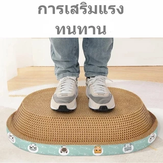 ที่ลับเล็บแมว(รูปอ่าง) ของเล่นแมว ที่นอนแมว 2 in 1 แผ่นลับเล็บ ที่ฝนเล็บสัตว์เลี้ยงมีหลายแบบหลายขนาด