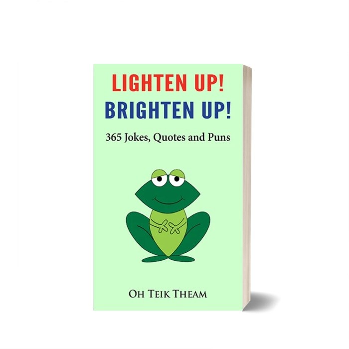 Lighten Up, Brighten Up: 365 เรื่องตลก, คําคมและปุนสําหรับทุกวัน (หนังสือภาษาอังกฤษ)