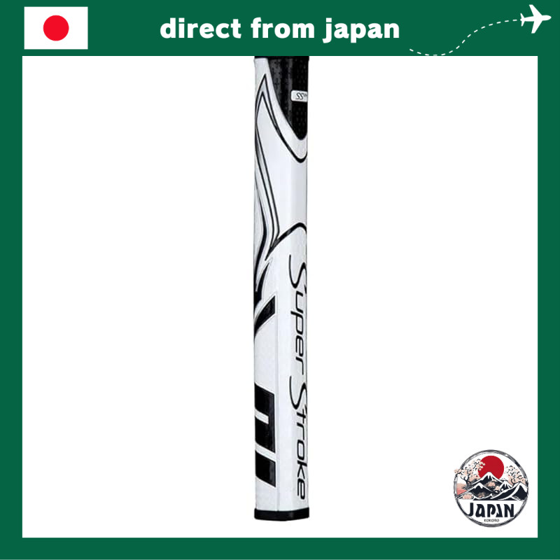 Super Stroke Zenergy SS2R Putter Grip – White/Black