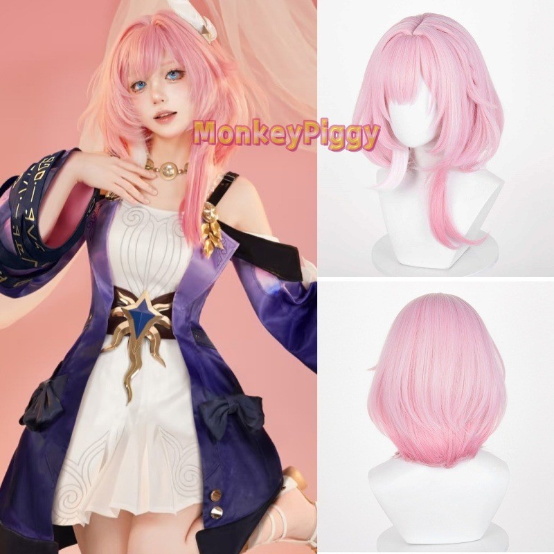 CYRENE วิกผมสำหรับ.Cosplay HONKAI STAR RAIL และCarnival Party อะนิเมะ คุณภาพสูงและทนความร้อน