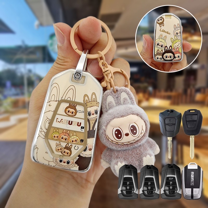 [โปรโมชั่น] เคสกุญแจรถ TPU Isuzu D-max MU-X dmax MUX 2022-2025 Mu-7 spark Remote Car Key Protection เคสกุญแจรถยนต์ เคสกุญแจรีโมทรถยนต์