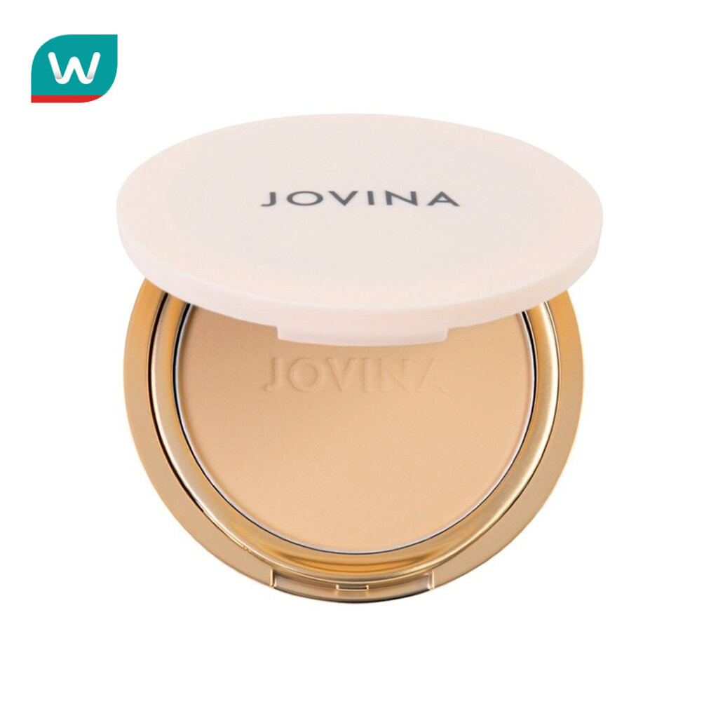Jovina โจวีน่า สมูท สกิน ฟาวเดชั่น พาวเดอร์ SPF30 PA+++ 10g. 03 มีเดียม