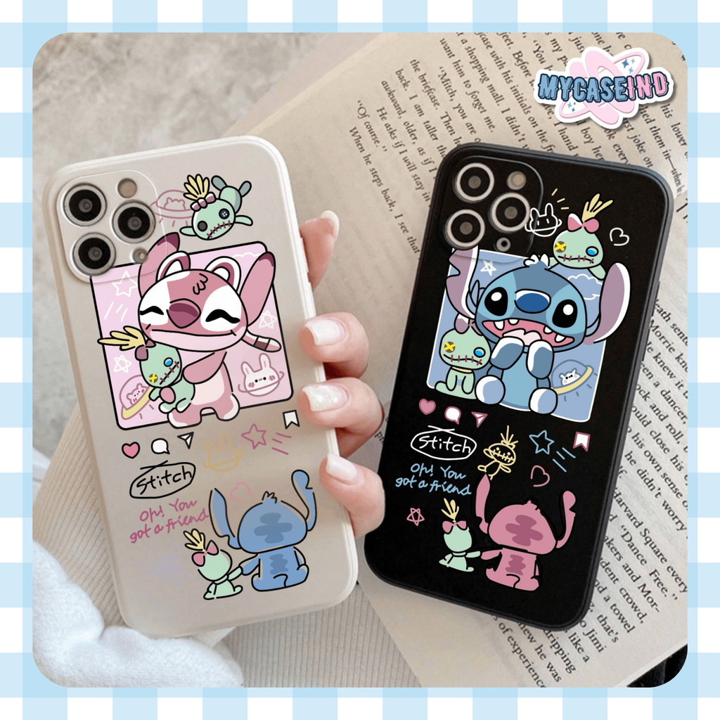 PRINTING LENS PROTECTOR Bear KOALA BLUE & PINK case samsung a15 M14 a04 a03 a14 4g a04e a13 5g a04s 