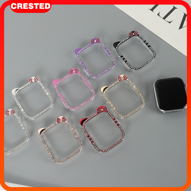 กรณีเพชร For HUAWEI Watch Fit 4/ Fit 4 Pro เชลล์กรอบป้องกันหน้าจอ Bling PC for Smartwatch Huawei Fit