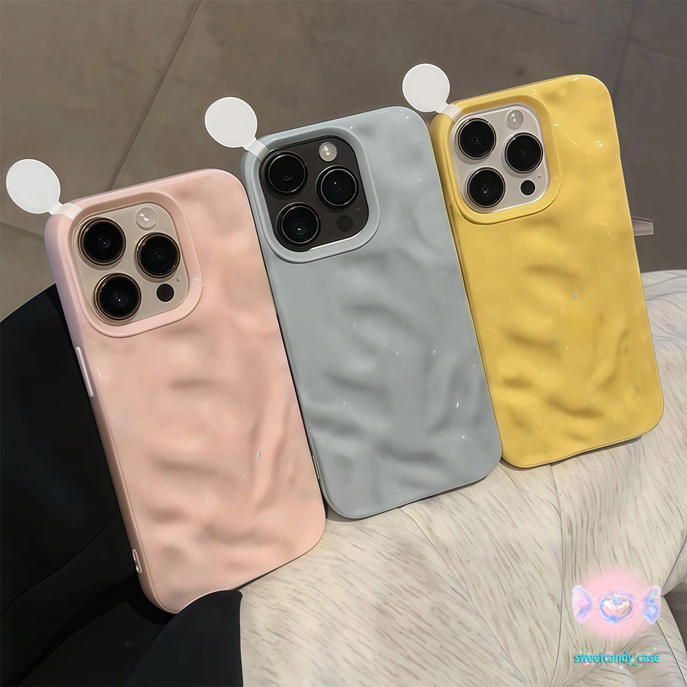 💖จัดส่งในพื้นที่💖 เคสเหมือนอุกกาบาต เหมือนปล่องภูเขาไฟอุกกาบา สําหรับIPhone16 15 13 12 11 7 8plus Pro Promax X XR XS
