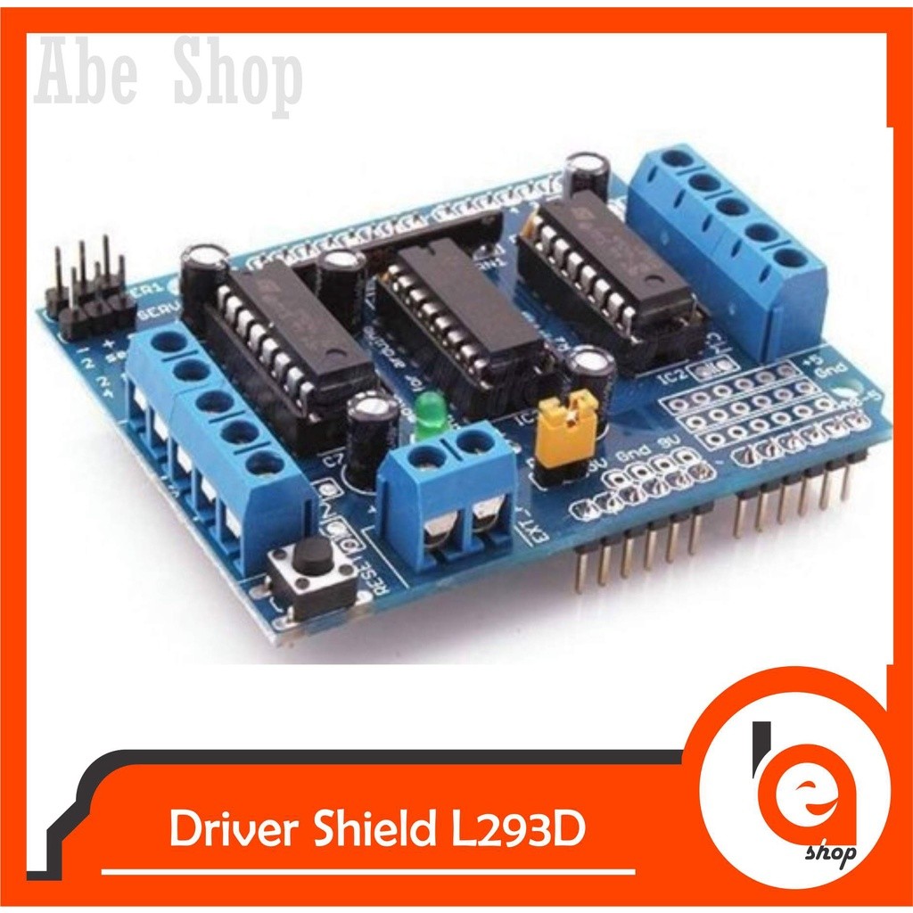 Abe Driver l293d มอเตอร์ไดร์เวอร์โล่สําหรับ Uno ฯลฯ L293D L293