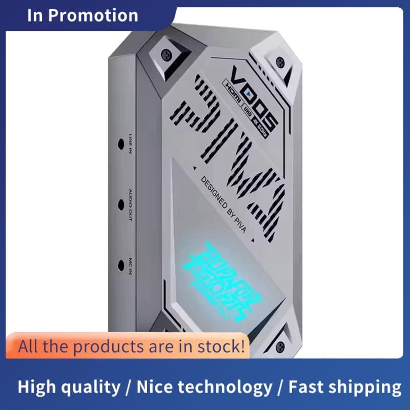 VD05 การ์ดจับภาพวิดีโอ 4K 60HZ เกม Live Stream Switcher Type-C USB3.0 HD สําหรับสตรีมมิ่ง Podcasting