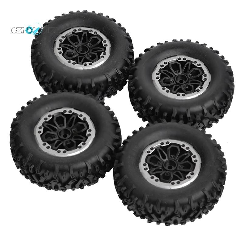 Gzhxdiizi4pcs ล้อยางสําหรับ MN D90 91 96 99S B14 B24 C14 C24 C34 C44 LDRC LD1297 LD1299 RC รถอะไหล่อ
