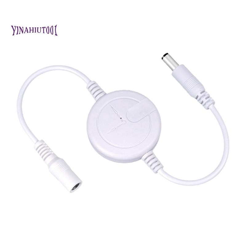 Yinahiut00172 ชั่วโมงสายรีสตาร์ทอัตโนมัติ DC5V-15V สําหรับ WiFi Router Bridge Repeater Cat Rebooter รีเซ็ตสีขาว