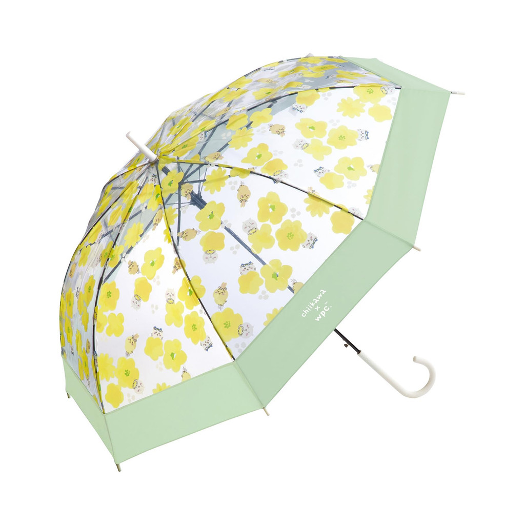 Wpc. [ร่มพลาสติก] ชิอิคาวะ ใช้งานได้นาน ขนาดใหญ่ แจ๊คเก็ตผู้หญิง ฮาจิวาเระ กระต่าย คอลแลบ cute สำหรั