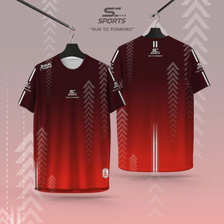 SC Sports เสื้อกีฬา เสื้อพิมพ์ลาย Run01-หลากสี งานจริงสวย สีสด หนา145g นุ่มลื่นใส่สบาย