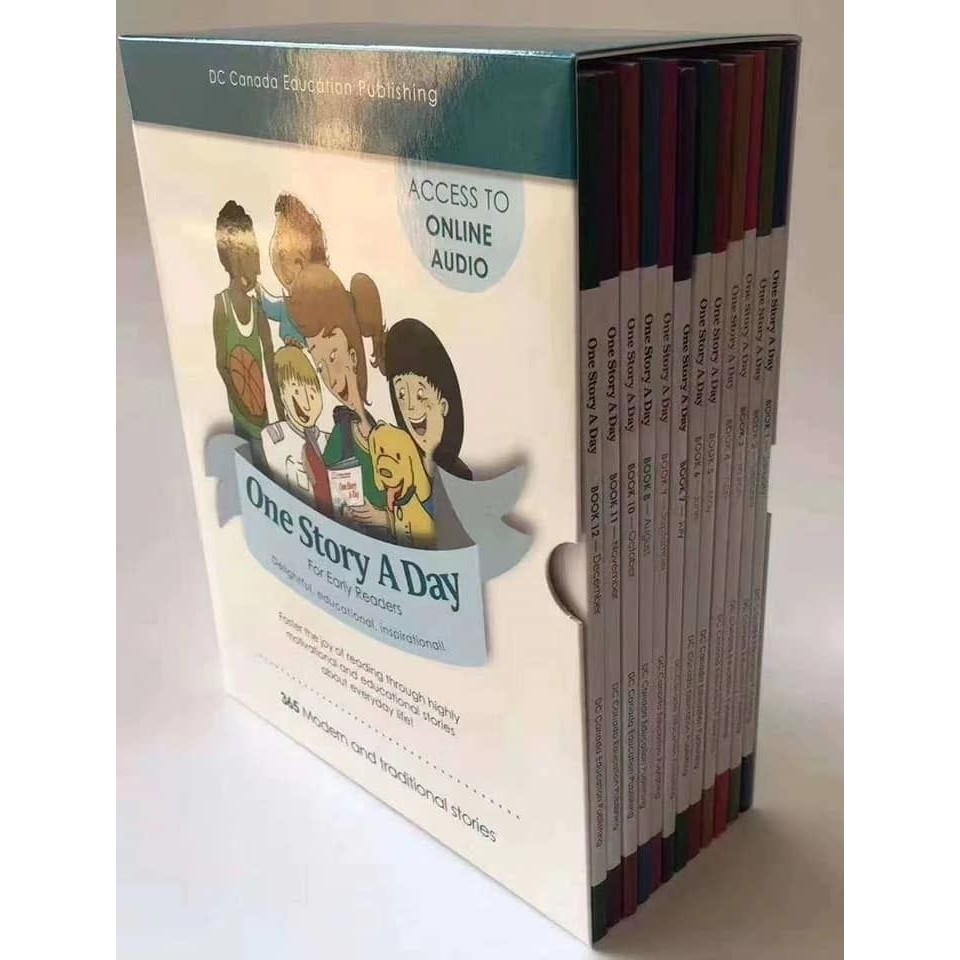 UK DC ONE STORY A DAY FOR EARLY READER 12 BOOKS WITH 365 STORIES (ระดับ 2)