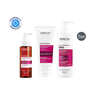 วิชี่ VICHY DERCOS DENSI-SOLUTIONS THICKENING SHAMPOO + BALM + CONCENTRATE เซทดูแลเส้นผมให้หนามีวอลลุ่ม
