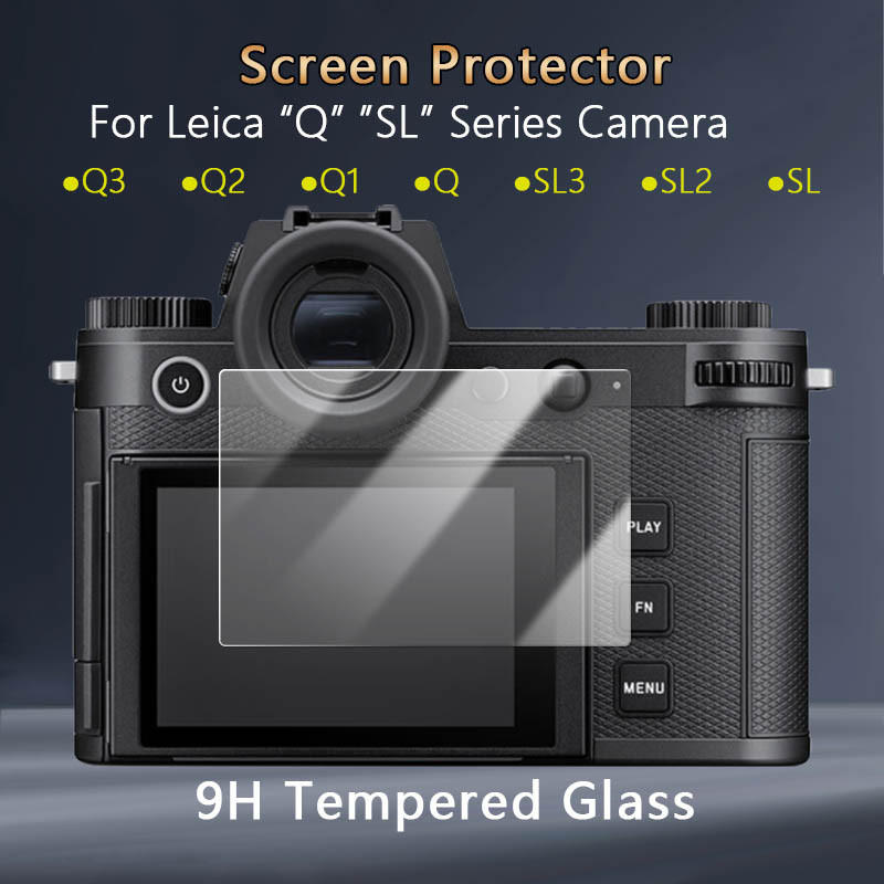 สําหรับ Leica SL3 SL3-S SL2 SL2-S SL Q3 Q2 Q1 Q Typ601 116 กล้องดิจิตอล HD Clear Slim 2.5D 9H กระจกน
