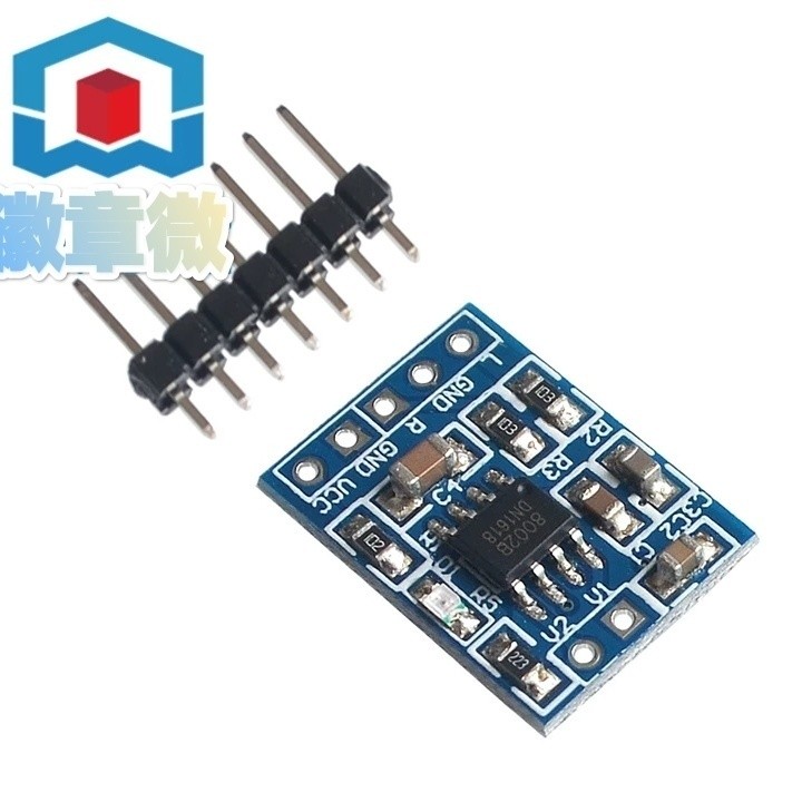 HXJ8002 โมดูลเครื่องขยายเสียงขนาดเล็กโมดูลเครื่องขยายเสียง M7XJ