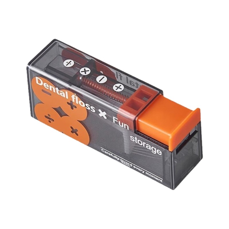 ซีบีวาย * พลาสติกไหมขัดฟันเลือกภาชนะประหยัดพื้นที่กรณีการจัดเก็บการเดินทางที่บ้านอุปกรณ์เสริม - รูปที่ 4