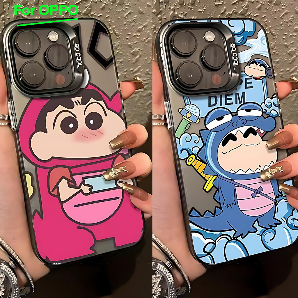 พอดี เคส OPPO ตัวการ์ตูน A7 A15 A16 A92 A9 A95 A57 A78 A18 A94 A3 A60 A93 A98 A79 A60 A58 A3S - รูปที่ 2