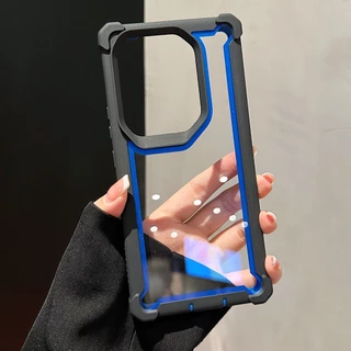 เคสโทรศัพท์สําหรับ Tecno Infinix Note 40 50 Pro + Hot 40 50 Pro + 40i 50i Zero 40 X6531 สมาร์ท 8 9 4G 5G 2in1 Anti Drop เลนส์ป้องกันถุงลมนิรภัยฝาครอบ