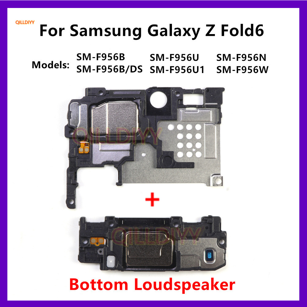 ลําโพงสําหรับ Samsung Galaxy Z Fold6 F956 SM-F956B/DS F956U ด้านล่าง Loud ลําโพง Buzzer Ringer โมดูล