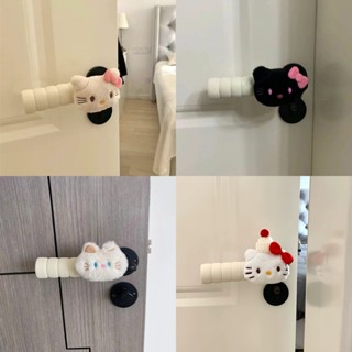 ฝาครอบกันชน การ์ตูนลูกแมวถุงมือลูกบิดประตูน่ารักป้องกันการชน…