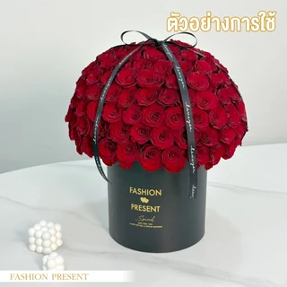 Fairy kids ถังดอกไม้ มีเชือกริบบิ้น ใส่ดอกไม้/จัดดอกไม้/กล่องใส่ของ 3 ใบ 3 ขนาด FSB0013
