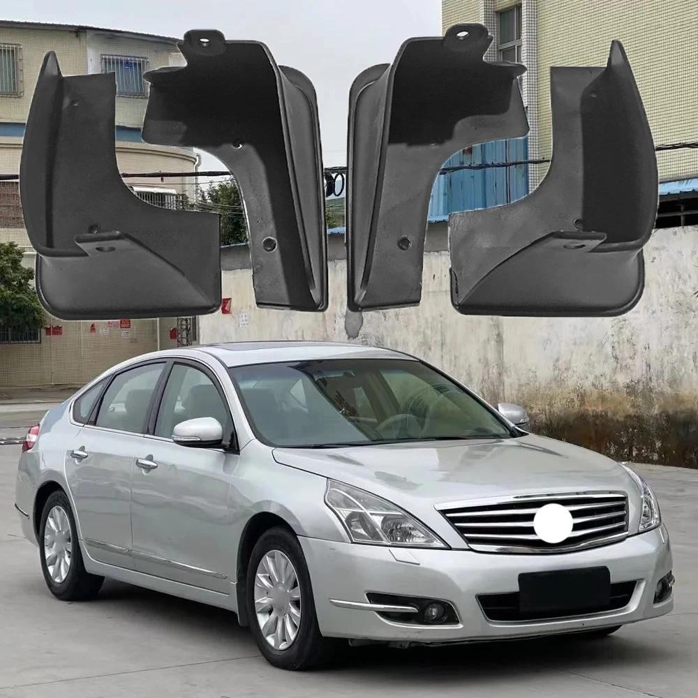 รถ-จัดแต่งทรงผมสําหรับ Nissan Teana J32 2009 2010 2011 2012 2013 Mud Flaps Guard Mudguard Fender Fla