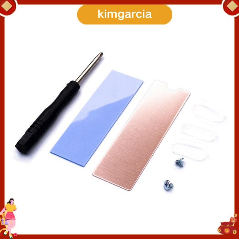 kimgarcia M.2 SSD ความร้อน M.2 2280 SSD ความร้อน Cooler หม้อน้ําสําหรับโน้ตบุ๊ค SSD