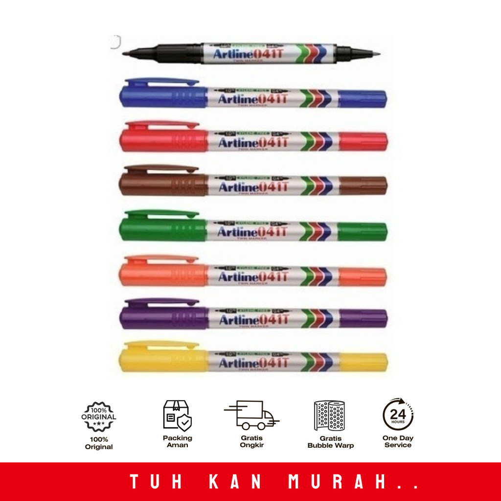 ARTLINE TWIN MARKER EK-041T PERMANENT MARKER