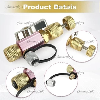 Chuangtfx03Valve Coreเครื่องมือกําจัดสําหรับHVAC 5/16"ระบบการเชื่อมต่อสําหรับเครื่องใช้ในบ้านACใช้งานร่วมกับR410A
