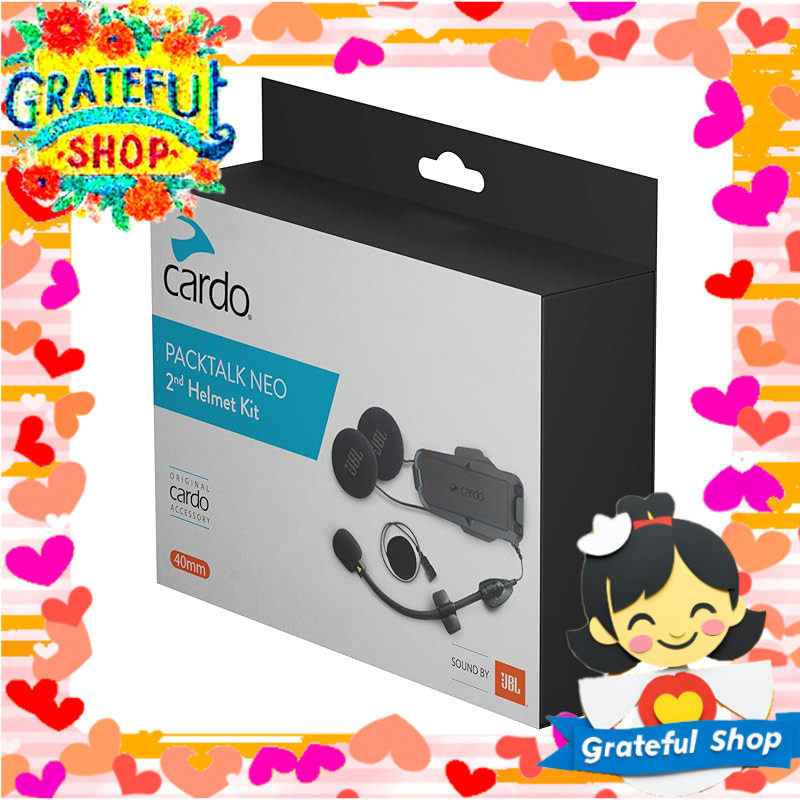 Cardo PACKTALK NEO Bike Intercom Second Helmet Kit Sound by JBL ACC00016[Direct from Japan]
