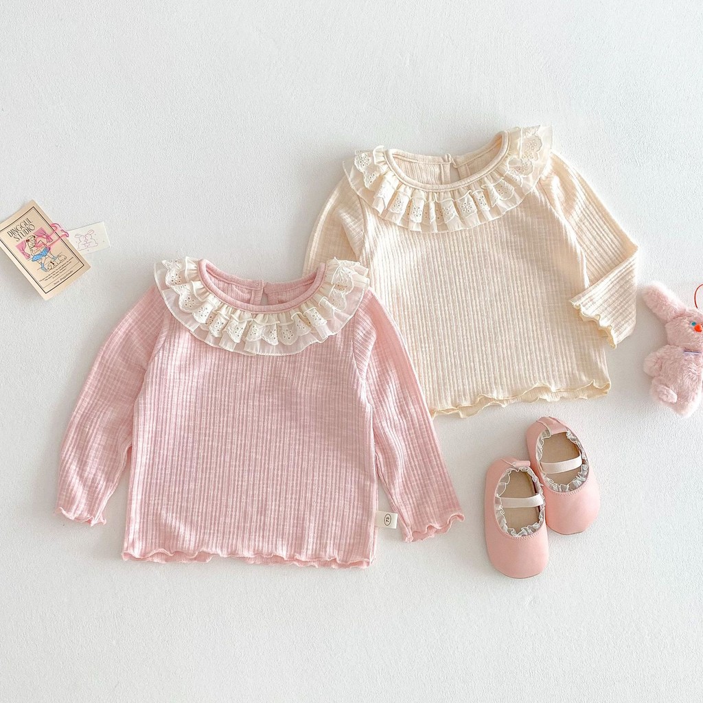 ชุดชั้นในแบบเกาหลีสำหรับเด็กอายุ 0-5 ปี สไตล์ฤดูใบไม้ผลิ พร้อมลายพิมพ์น่ารัก เนื