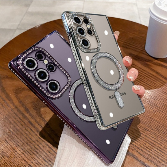 เคส A17 5G / A07 5G S25Fe เคสแม่เหล็ก ชาร์จได้ สำหรับ Samsung A06 A16 A26 A36 A56 A05 A05S A15 A25 A35 A55 S25Ultra 062