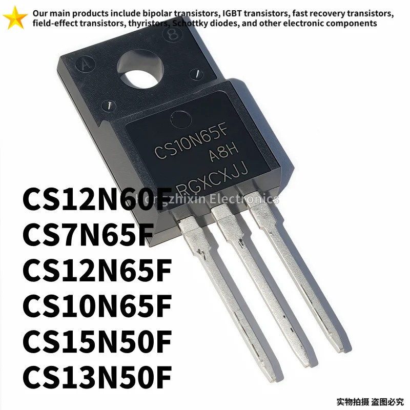 1-5PCS CS12N60F CS12N60 CS7N65F CS7N65 CS10N65F CS10N65 CS12N65F CS12N65 CS13N50F CS13N50F CS13N50F 