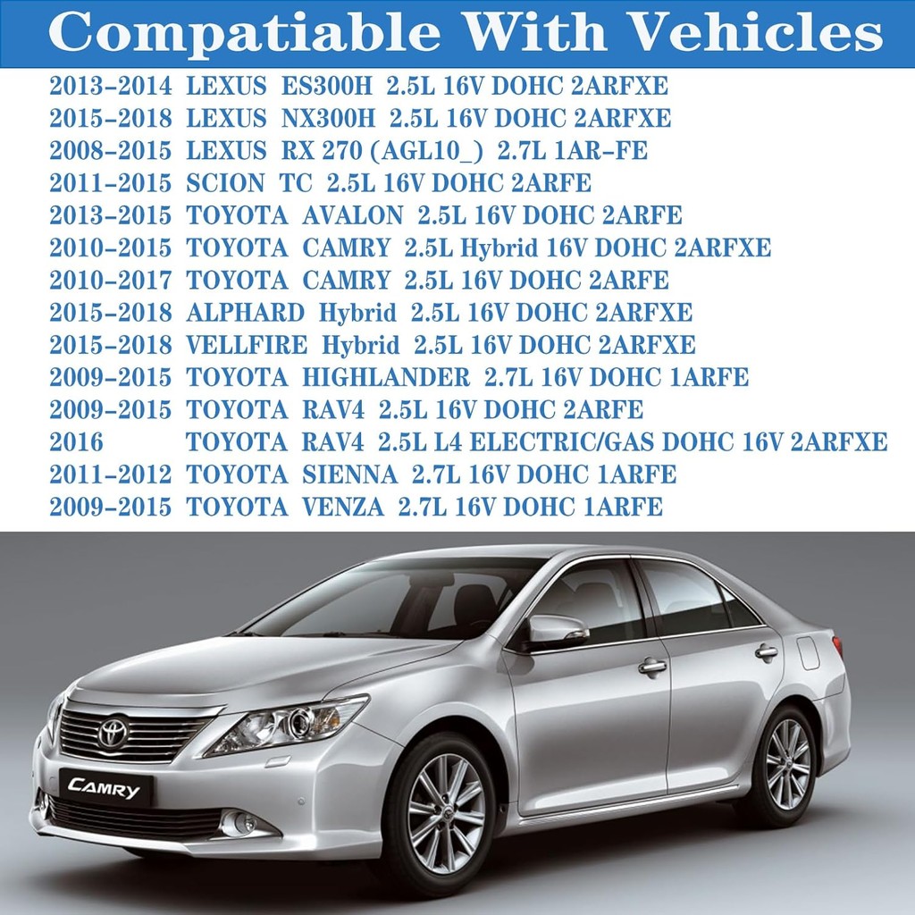 VS50825R สําหรับ Toyota Camry 2.5 ปะเก็นฝาครอบวาล์ว,RAV4 Lexus ES300h NX300h Scion TC 2.5L,Highlande