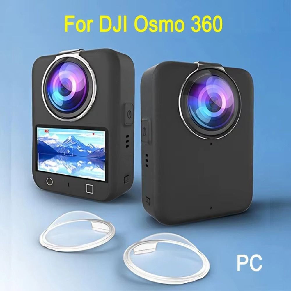 ยามเลนส์ BLOOMZO, ตัวป้องกันเลนส์พลาสติกแบบถอดได้, ฝาครอบเลนส์ป้องกัน HD คุณภาพสูงสําหรับ DJI Osmo 360 อุปกรณ์เสริมสําหรับกล้องพาโนรามา - รูปที่ 6