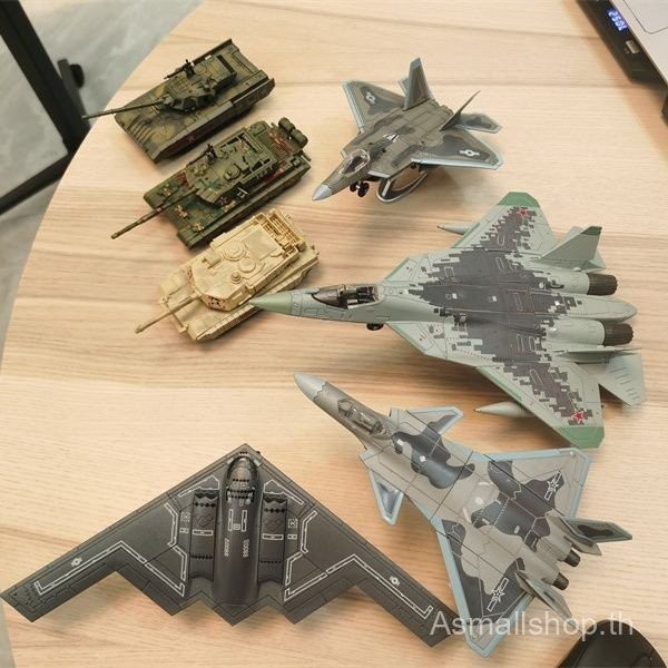 ✨     J-20f22 Fighter Su 57 เครื่องบินรุ่น B2 Bomber ประกอบ Building Block ของเล่นถังของขวัญ