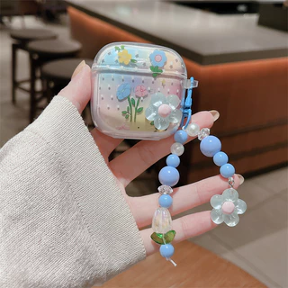 สําหรับ Huawei FreeBuds SE 2/SE 3 เคส Case เคสหูฟังบุคลิกภาพน่ารักใหม่ KT Cat Shell Star รูปแบบดอกไม้