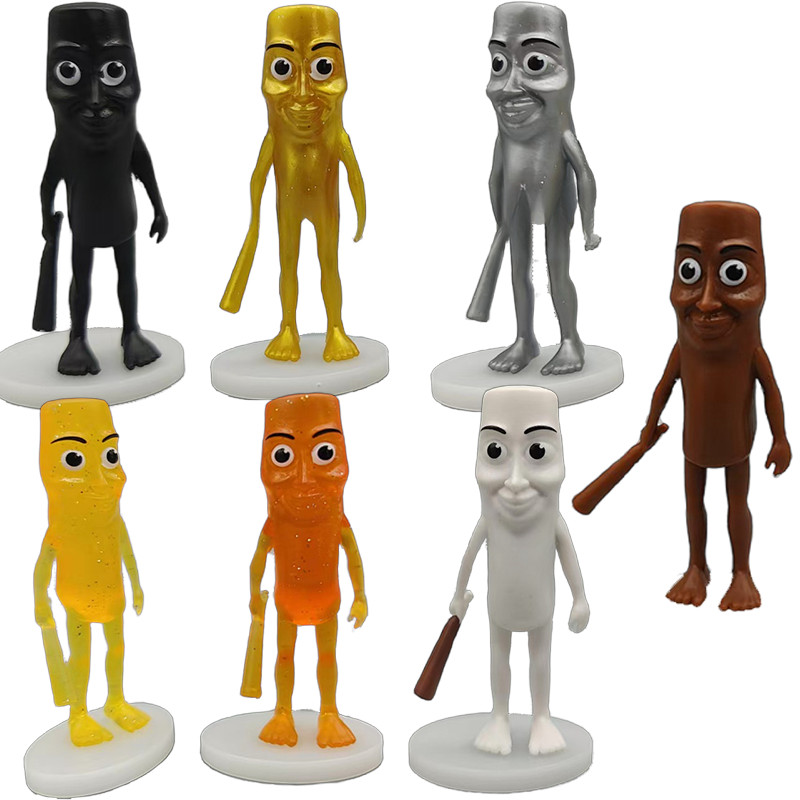 ใหม่ 3 ชิ้นชุดของเล่น Tung Tung Tung Sahur Action Figure PVC ตกแต่งของเล่นเด็ก