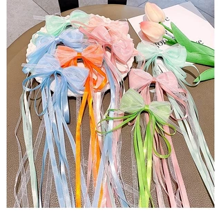กิ๊บโบว์ ริบบิ้น ผีเสื้อ ดอกไม้ แพ๊คคู่ พร้อมส่งจากไทย ตกแต่งผม ทำได้ง่ายด้วยตัวเอง