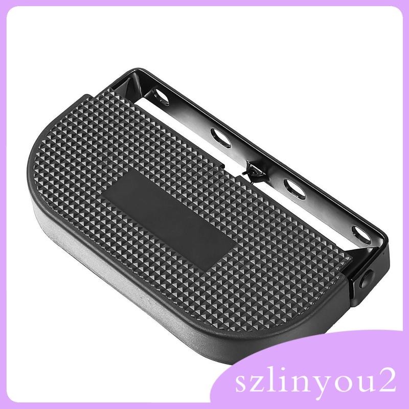 [ซลินยู2] แป้นเหยียบจักรยานไฟฟ้า 2 ชิ้น พับได้ มืออาชีพ งานหนัก ติดตั้งง่าย สากล พักเท้าไฟฟ้า - รูปที่ 4