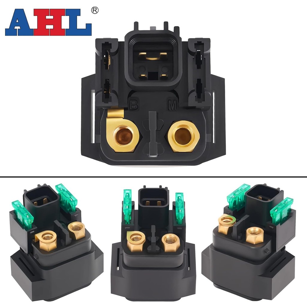 AHL รีเลย์โซลินอยด์สตาร์ทสําหรับ Suzuki AN400 DL SV 650 1000 V-Strom GSX600F 750F Katana GZ250 TL100