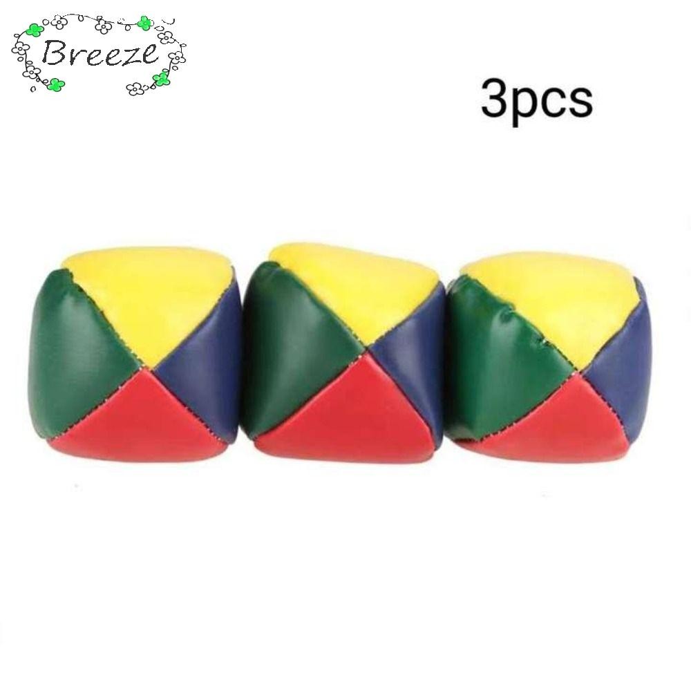 BREEZE 3 ชิ้น Juggling ball Outdoor Learn to Juggle Professional Beginner Kit