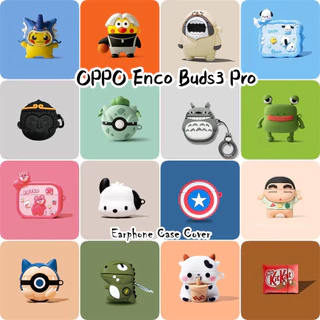 In StockFor OPPO Enco Buds3 Pro Case เคสหูฟัง Anti-fall การ์ตูนปลอกซิลิโคนอ่อนนุ่ม NO.2