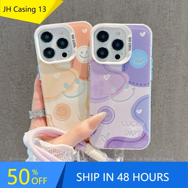 เข้ากันได้ iPhone 16 promax-11 Samsung A53 A22 A54 A34 A73 A22 A13 เคสโทรศัพท์มือถือ RLDP2378CYK2379