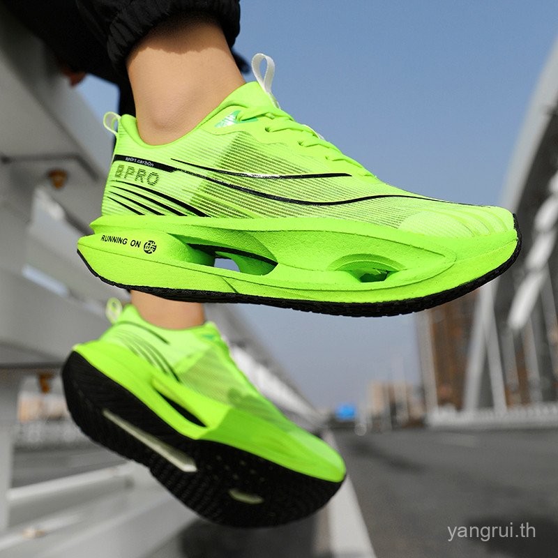 รองเท้าวิ่ง Double-Layer Carbon Board กันลื่น สำหรับผู้ชายและผู้หญิง ใช้ในการออกกำลังกายกลางแจ้ง - รูปที่ 7