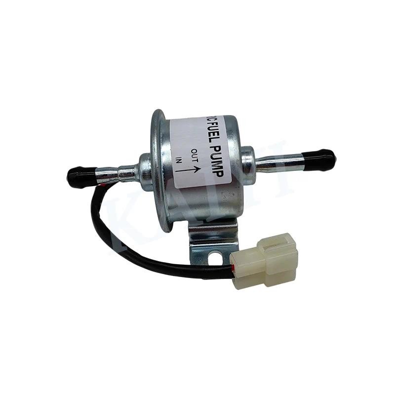 119225-52102 Yanmar Excavator อะไหล่ 12V ปั๊มเชื้อเพลิงไฟฟ้าสําหรับ 4TNV84 4TNV88 4TNV94L 4TNV98